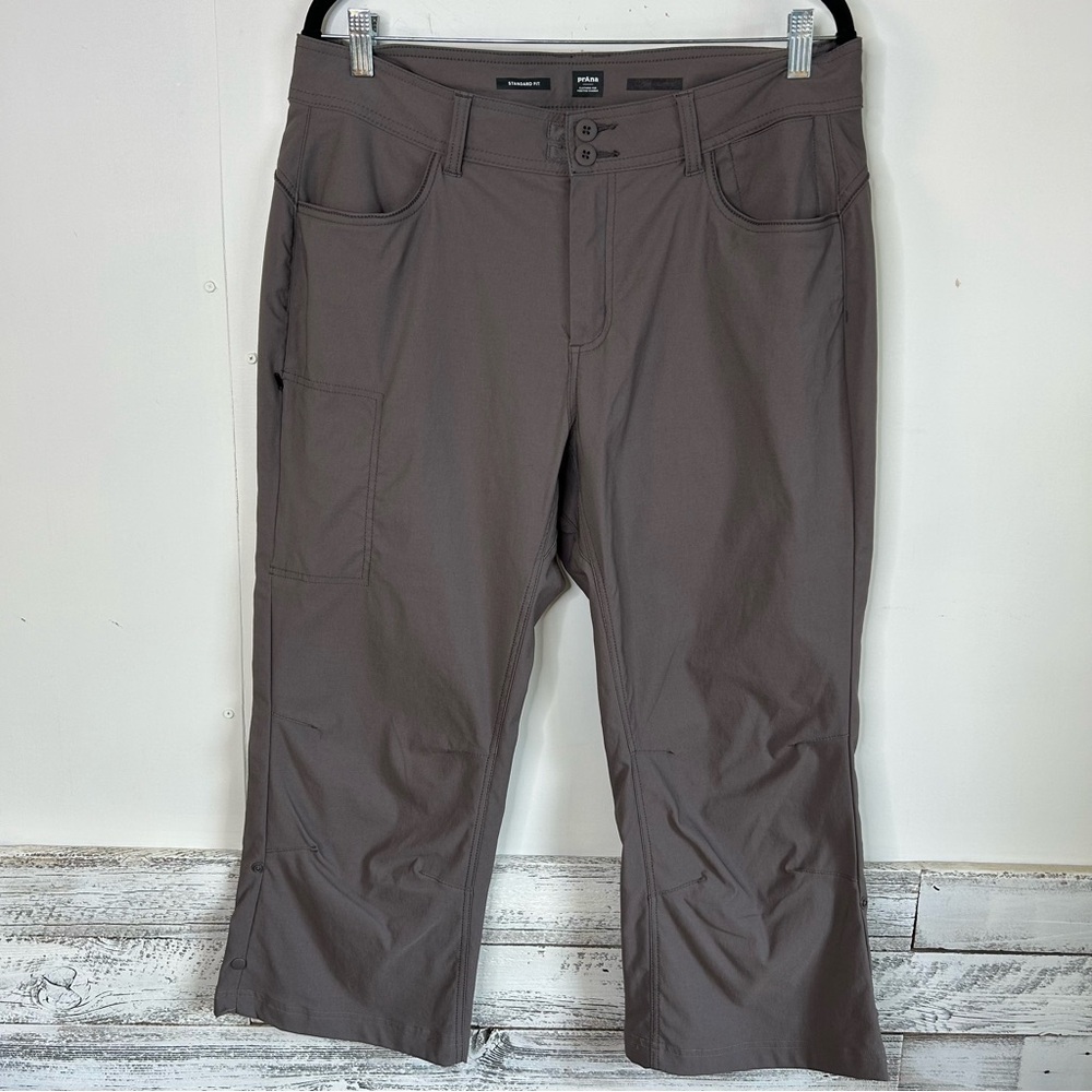 PRANA Adjustable Hiking Activewear Cropped Capri Pant